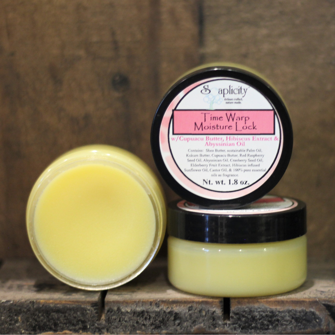Soaplicity Time Warp Moisture Lock Facial Moisturizer – Natural Age-defying Face Cream for Hydration, Firming & Radiant Skin