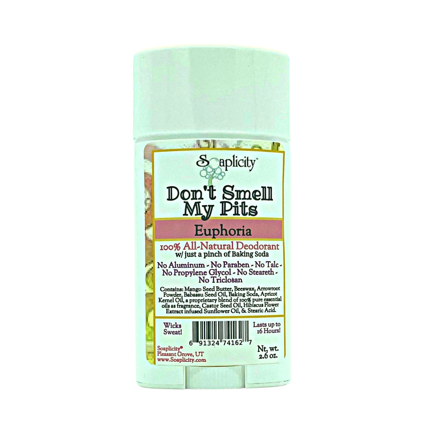 Don't Smell My Pits Natural Deodorant - Euphoria