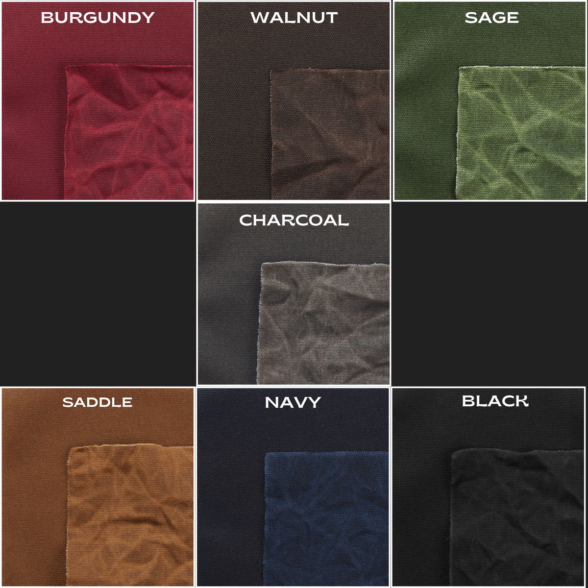 Waxed Canvas Zip Pouches, Classic EDC Wallets & Bushcraft Organizers Bult to Last