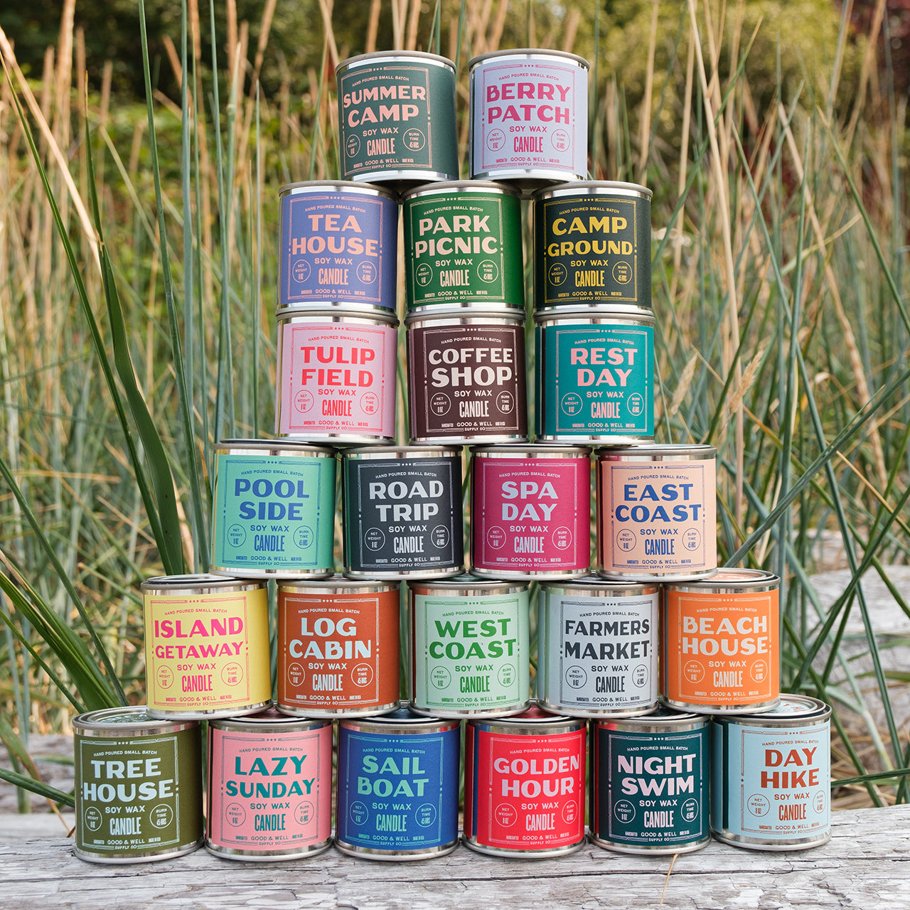 Poolside Soy Candle