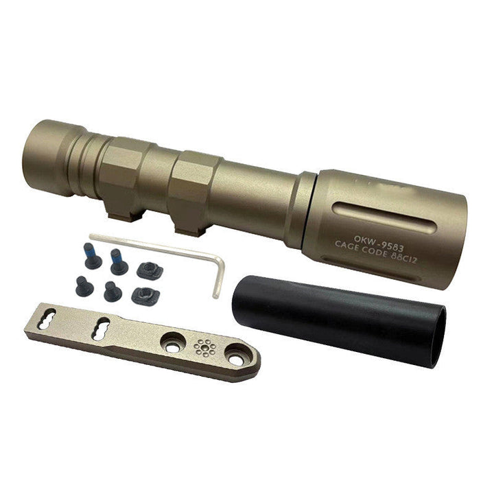 Long Tactical Flashlight - High-Performance LED Torch for Outdoor Adventures