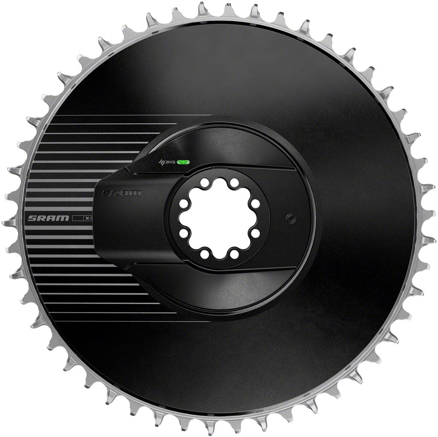 SRAM RED AXS Aero Power Meter Chainring Kit - 44t 12/13-Speed 8-Bolt Direct-Mount 6.5mm Offset BLK E1