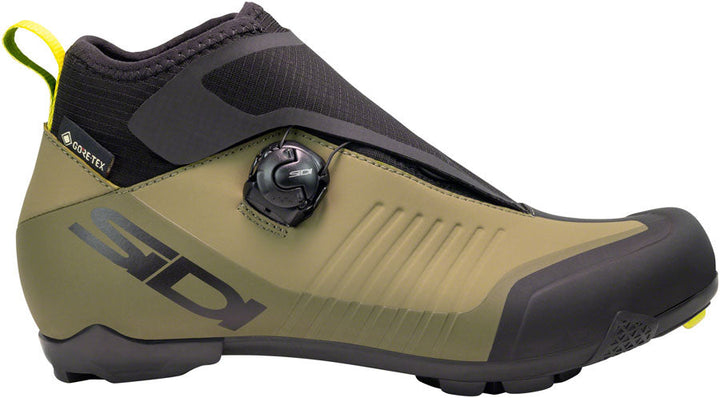 SIDI Hiemx Cycling Boot - Black/Green Olive 41  Millennium Fit