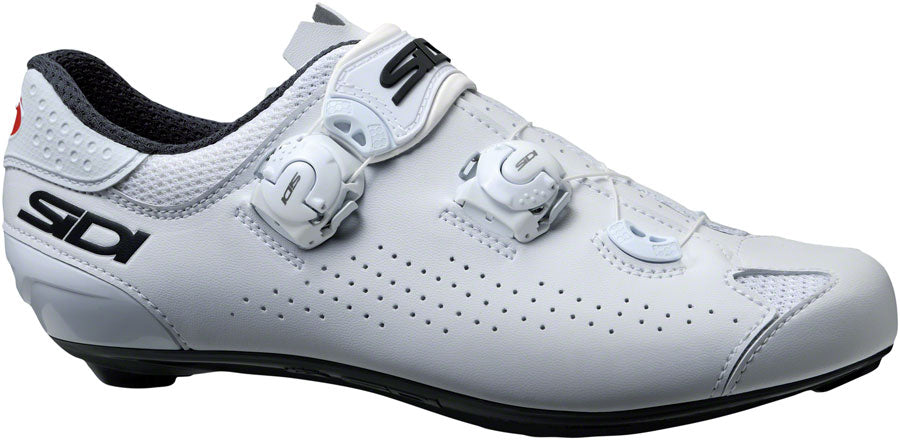 SIDI Genius 10  Road Shoes - Men's White/White 40