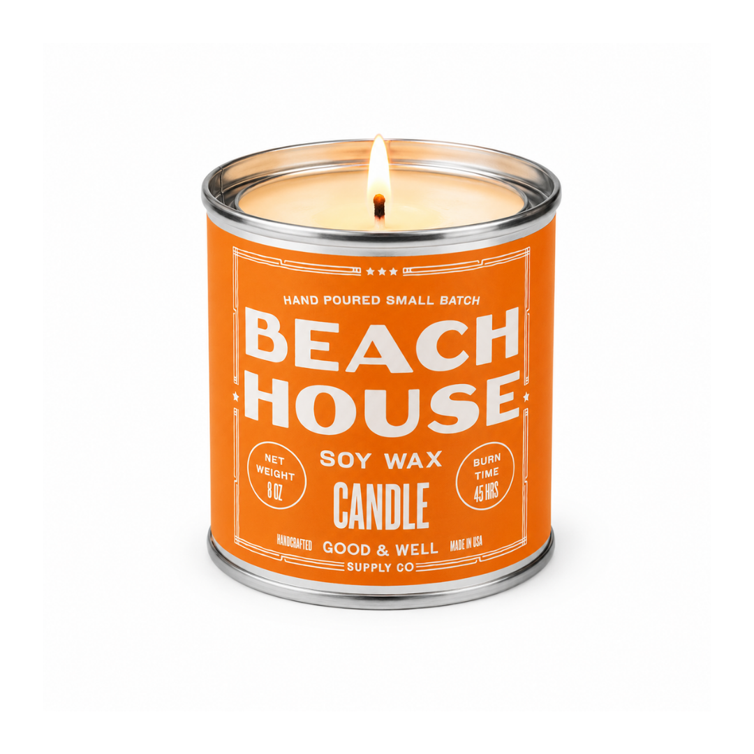 Beach House Happy Place Candle
