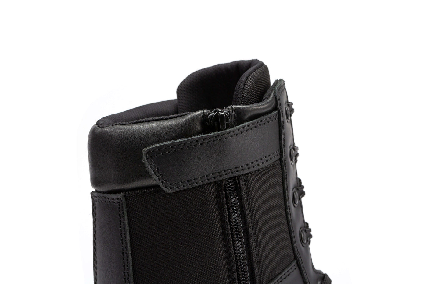 Botas Pro Black Men's 8 inch Side Zipper Military Tactical Boots BP703