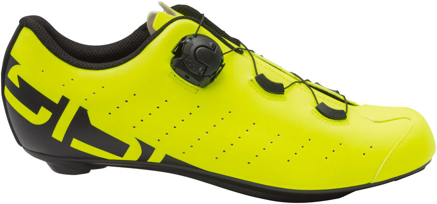 SIDI Fast 2 Road Shoes - Men's Yellow Fluo/Black 42