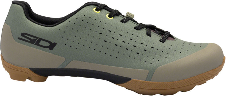 SIDI Asper Laces Gravel Shoes - Men's Military 40 Millennium Fit