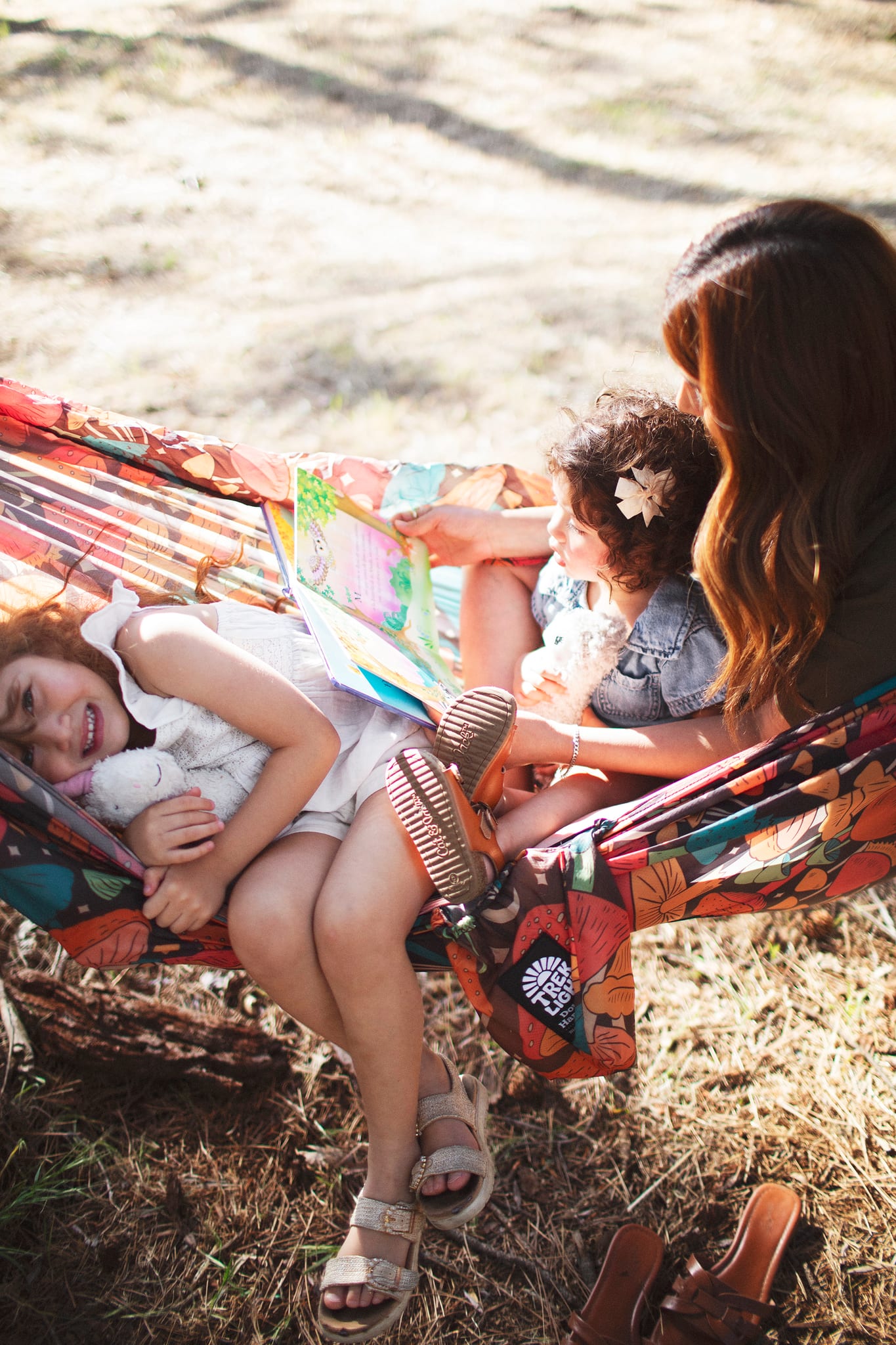 Double Hammock & Pro Hanging Straps (Midnight Mushroom Print)