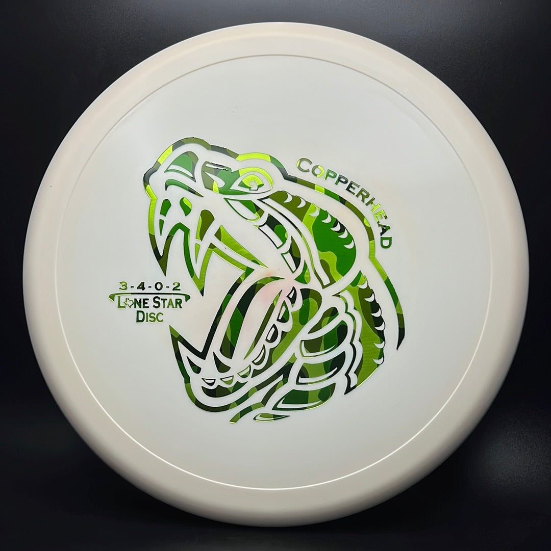 Alpha Copperhead - Artist Series Snake Head