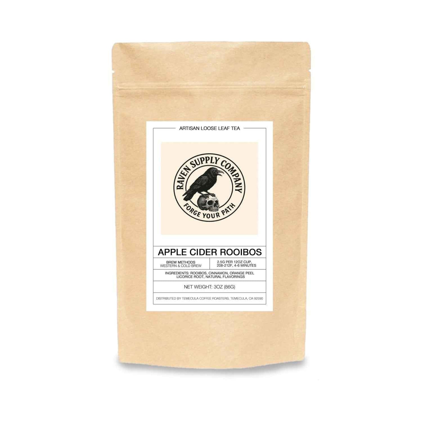 Apple Cider Rooibos Tea – Smooth, Caffeine-Free Herbal Blend