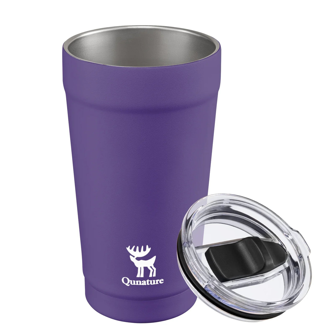 Stainless Steel Coffee Cup with Eco-Friendly Design, 6-Hour Thermal Performance for Hot & Cold Drinks