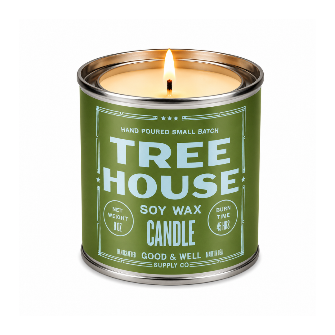 Tree House Soy Candle