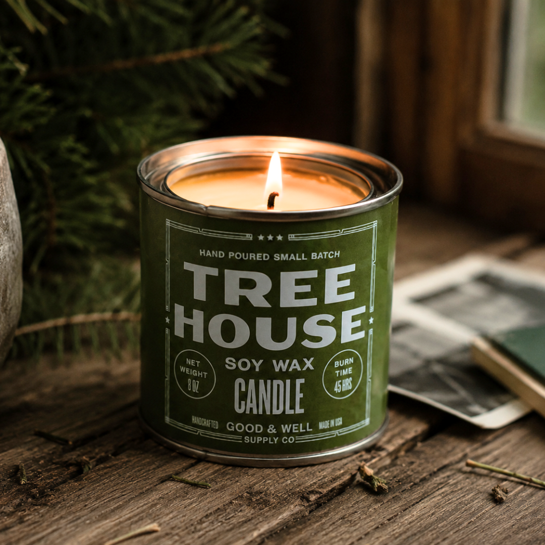 Tree House Soy Candle