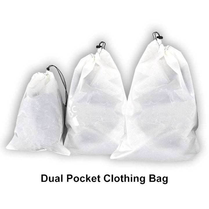 Ultralight Dual Pocket Clothing Stuff Sack Organizer