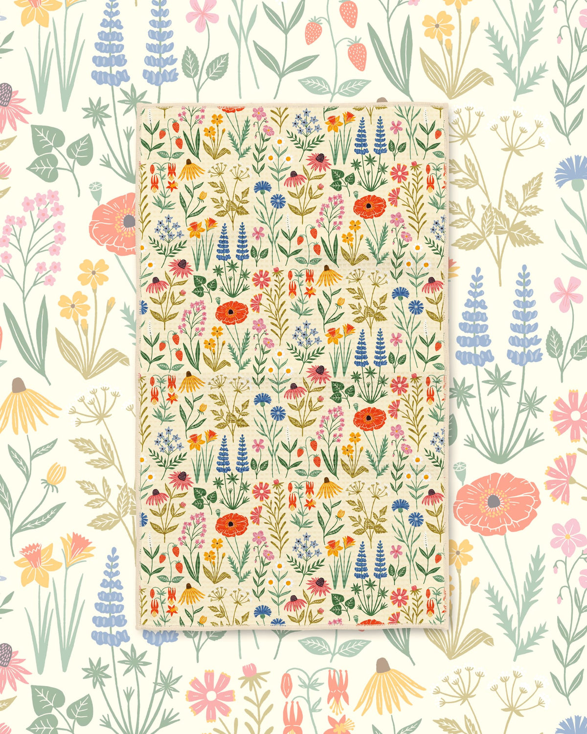 Wildflower Wonder Kitchen & Tea Towel